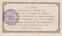Francia 50 Centimes - Chambre de commerce de Montlu&ccedil;on-Gannat - 1921 - Serial A - P.84-56