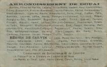 Francia 50 Centimes - Douai Arrondissement et Carvin Region- 21-09-1914 - 1st Serial A