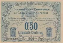 Francia 50 centimes - Honfleur and Caen Chamber of Commerce - 1915 - Serial 0.02