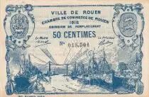 Francia 50 Centimes - Rouen Chamber of Commerce 1916 - VF