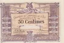 Francia 50 Centimes - Sp�cimen - Chambre de commerce de Saint-Di� - P.112-06