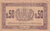 Francia 50 Centimes - Union des commer&ccedil;ants et industriels de la r&eacute;gion mantaise - 1920 - Serial F.1 - P.78-34