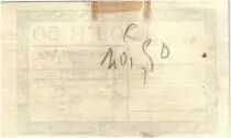 Francia 50 Centimes Coutiches City - 1914