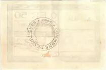 Francia 50 Centimes Coutiches City - 1914