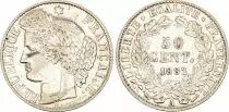 Francia 50 Centimes Francs Ceres - Third Republic - 1881 A Paris