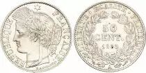 Francia 50 Centimes Francs Ceres - Third Republic - 1881 A Paris