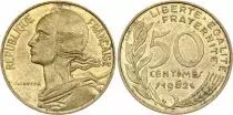 Francia 50 Centimes Lagriffoul - Marianne - 1962