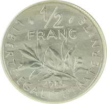 Francia 50 Centimes Marian - 1985 - from UNC set