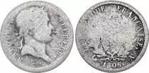Francia 50 Centimes Napoleon III - 1808 A Paris - Silver