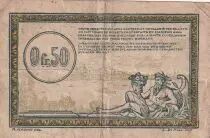 Francia 50 Centimes Regie des chemins de Fer - 1923 - Serial B.1 - F - R.4