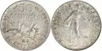 Francia 50 Centimes Semeuse - 1914