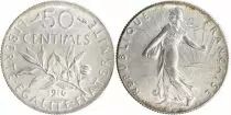 Francia 50 Centimes Semeuse - 1916