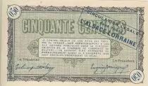 Francia 50 Cents - Belfort - Regional Coupon  - 04-11-1918 - Serial 132