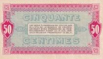 Francia 50 cents - Chamber of  Commerce - Moulins et Lapalisse -12-05-1916 - S&eacute;rie 135
