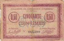 Francia 50 cents - Chamber of Commerce - Amiens - 1915