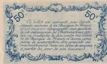 Francia 50 Cents - Chamber of Commerce - Ch&acirc;teauroux - 1916