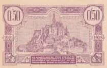 Francia 50 cents - Chamber of Commerce - Cherbourg - 1921