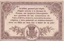 Francia 50 Cents - Chamber of Commerce - Corr&egrave;ze - 1915
