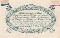 Francia 50 Cents - Chamber of commerce - Le Mans - 01-03-1917 - Serial 2