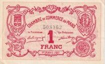 Francia 50 Cents - Chamber of commerce - Le Mans - 01-03-1917 - Serial 2