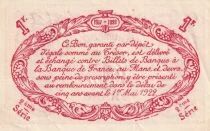 Francia 50 Cents - Chamber of commerce - Le Mans - 01-03-1917 - Serial 2