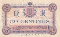 Francia 50 Cents - Chamber of Commerce - Narbonne - S&eacute;rie C