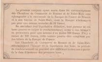 Francia 50 Cents - Chamber of commerce - Rennes - 1915 - S&eacute;rie A