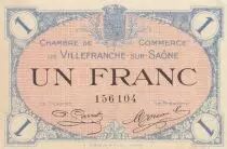 Francia 50 Cents - Chamber of Commerce - VilleFranche-Sur-Sa&ocirc;ne - 02-12-1915 - Number 156