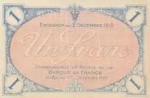 Francia 50 Cents - Chamber of Commerce - VilleFranche-Sur-Sa&ocirc;ne - 02-12-1915 - Number 156