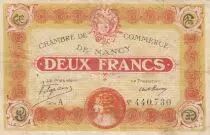 Francia 50 Cents - Chambre de commerce de Nancy - Serial A - 1918