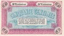 Francia 50 Cents - Chambre de commerce de Vienne - Serial AO 140- P.128-26