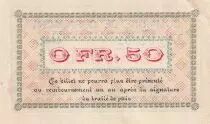 Francia 50 Cents - Cornimont- 1915 - Serial A - P.88-11