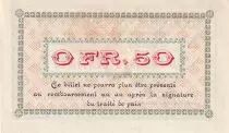 Francia 50 Cents - Cornimont- 1915 - Serial A - P.88-11