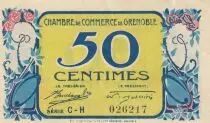 Francia 50 Cents - Grenoble Chamber of Commerce - 08-11-1917 - Serial C-H