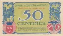 Francia 50 Cents - Grenoble Chamber of Commerce - 08-11-1917 - Serial D-J