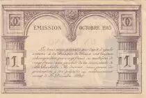 Francia 50 Cents - La Rochelle - Chamber of Commerce - 12-1915 - Serial B