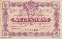 Francia 50 Cents - Le Havre Chamber of Commerce- 1916 - Number 716108
