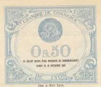 Francia 50 Cents - Lyon - Chamber of Commerce - 16-10-1919 - Twelfth Serial