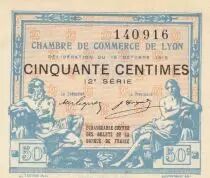 Francia 50 Cents - Lyon - Chamber of Commerce - 16-10-1919 - Twelfth Serial
