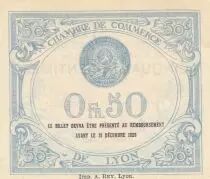 Francia 50 Cents - Lyon - Chamber of Commerce - 16-10-1919 - Twelfth Serial