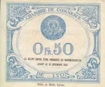 Francia 50 Cents - Lyon - Chamber of Commerce - 19-02-1920 - Fifteenth  Serial