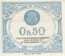 Francia 50 Cents - Lyon - Chamber of Commerce - 28-12-1916 - Fifth Serial