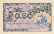 Francia 50 Cents - Paris Chamber of Commerce - 1920 - Serial A.5