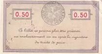Francia 50 Cents - Remiremont - 1915 - Serial B - P.88-59