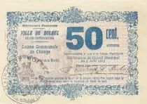 Francia 50 Cents -Chamber of Commerce - Bolbec - 04-08-1914