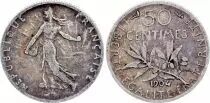Francia 50 Cents, Semeuse - 1904 - Silver