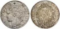 Francia 50 Cents Ceres - Third Republic - 1894 A  Paris - Silver