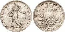 Francia 50 Cents Semeuse - 1900 - Silver