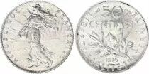 Francia 50 Cents Semeuse - 1914 - Silver