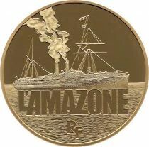Francia 50-Euro Gold Coin - The Amazon - 2013